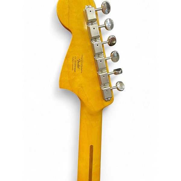 Used Squier CLASSIC VIBE JAGUAR DAPHNE BLUE Solid Body Electric Guitar