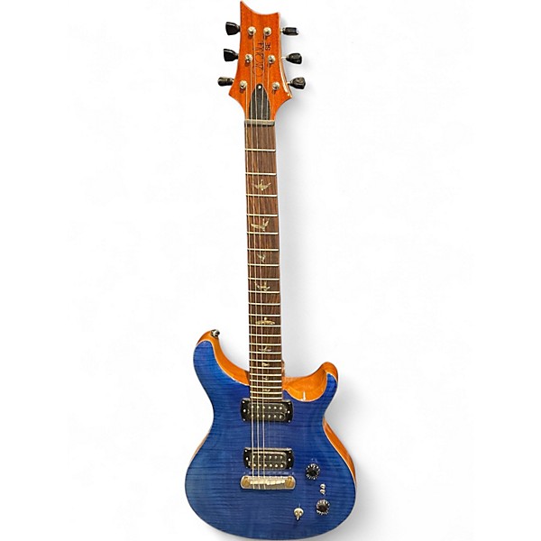 Used PRS pauls se Blue Solid Body Electric Guitar