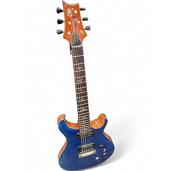 Used PRS pauls se Blue Solid Body Electric Guitar
