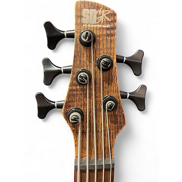 Used Ibanez SR655 Natural Electric Bass Guitar