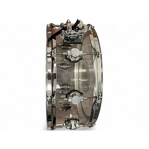Used DW 6X14 Design Series Acrylic Snare Clear Drum