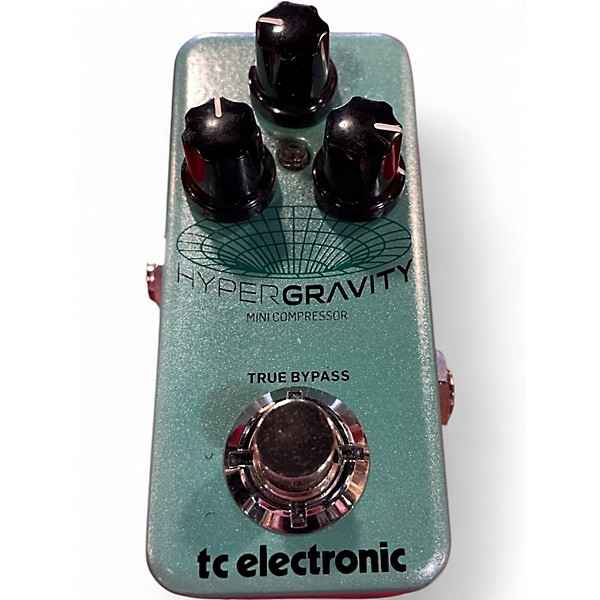 Used TC Electronic HyperGravity Compressor Mini Effect Pedal