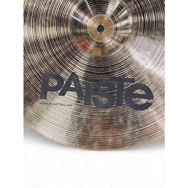 Used Paiste 17in SOUND FORMULA FULL CRASH Cymbal