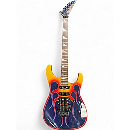 Used Jackson DK2 HOTROD FLAMES Solid Body Electric Guitar
