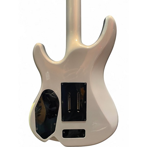 Used 1990s Yamaha SE1212A Silver Solid Body Electric Guitar