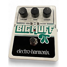 Used Electro-Harmonix BIG MUFF PI TONE WICKER Effect Pedal