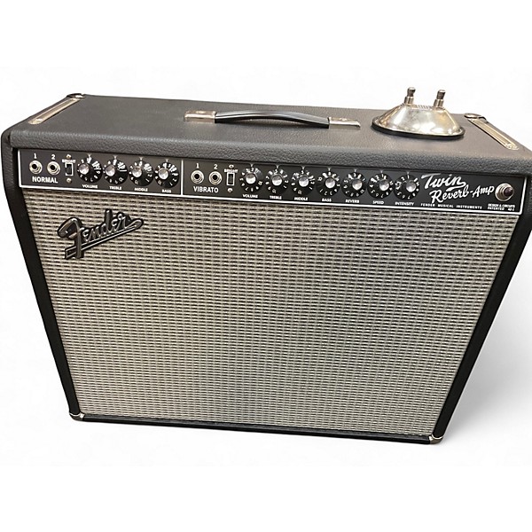 Used Fender 1965 Reissue Twin Reverb 85W 2x12 Tube Guitar Combo Amp