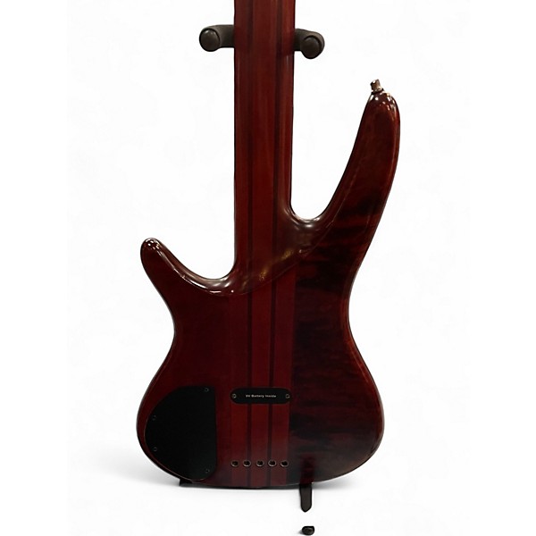Used Ibanez SR905 BURGADY Electric Bass Guitar