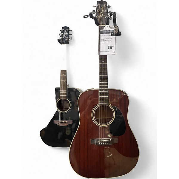 Vintage 1962 Takamine EF349 Brown Acoustic Guitar