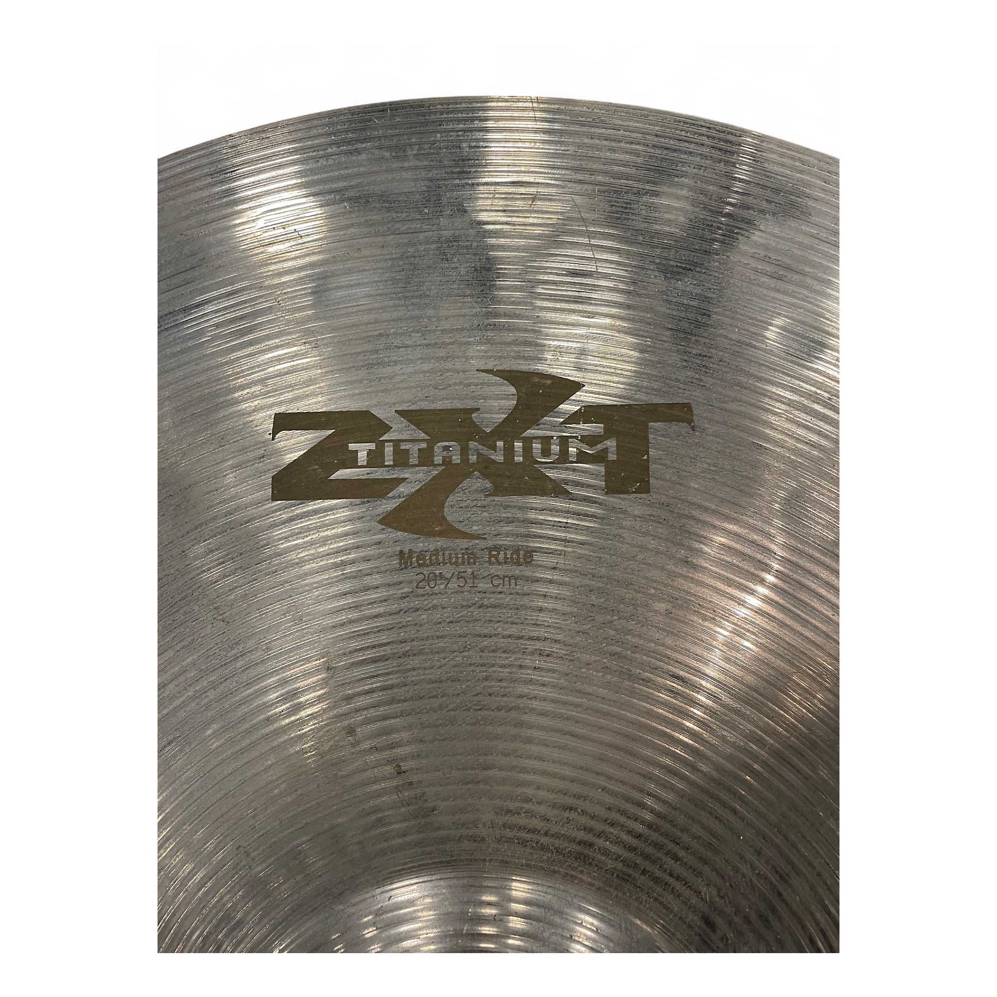 Used Zildjian 20in ZXT TITANIUM MEDIUM RIDE Cymbal 40