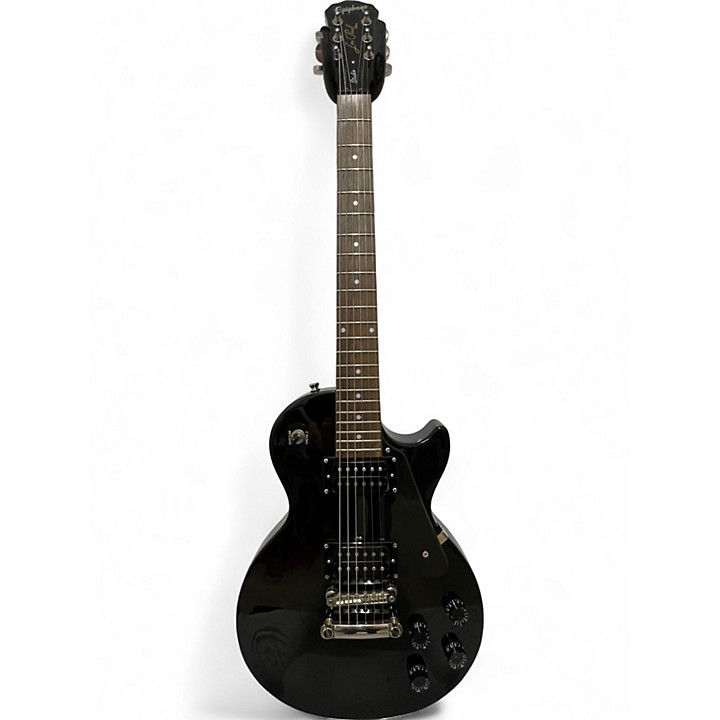 Used Epiphone Les Paul Studio Black Solid Body Electric