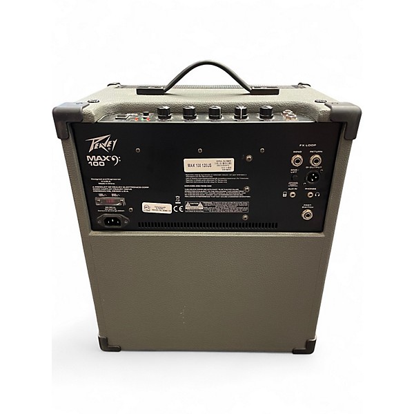 Used Peavey Max 100 1x10 Bass Combo Amp