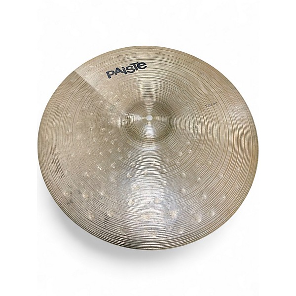 Used Paiste 21in Prototype Ride Cymbal
