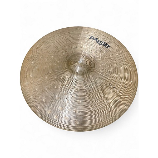 Used Paiste 21in Prototype Ride Cymbal