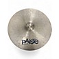 Used Paiste 21in Prototype Ride Cymbal