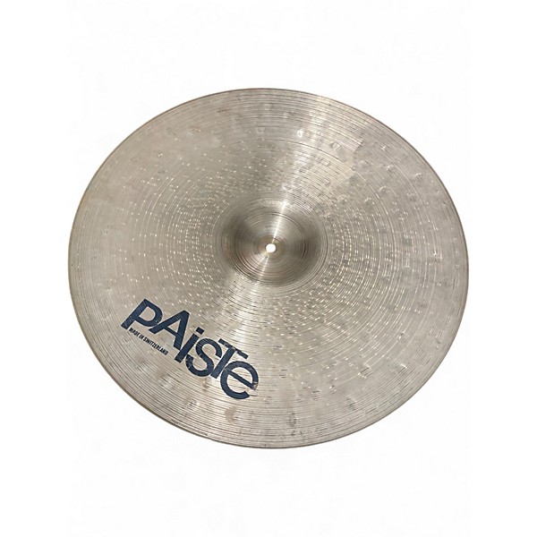 Used Paiste 21in Prototype Ride Cymbal