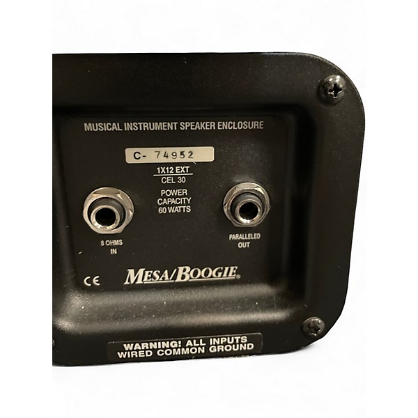 Used 2024 MESA/Boogie Mini Rectifier 1x12 Guitar Cabinet