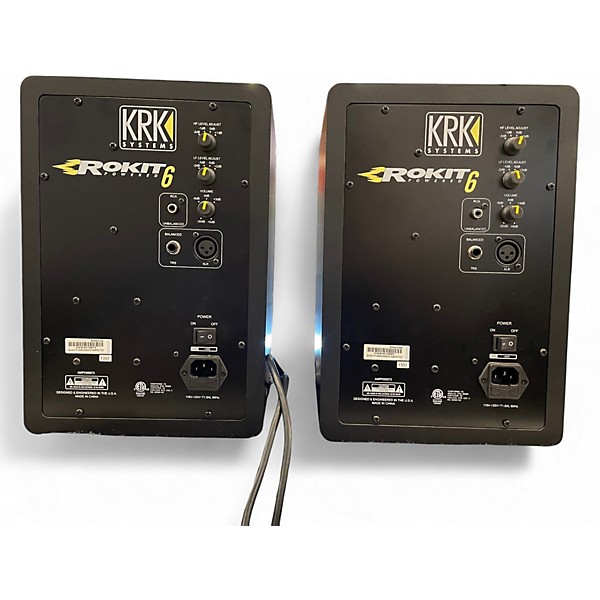 KRK  ROKIT POWERED 6  G3スピーカー ペア 2台1組 KRK ROKIT POWERED 6 G3スピーカー ペア 2台1組 クリエーターに