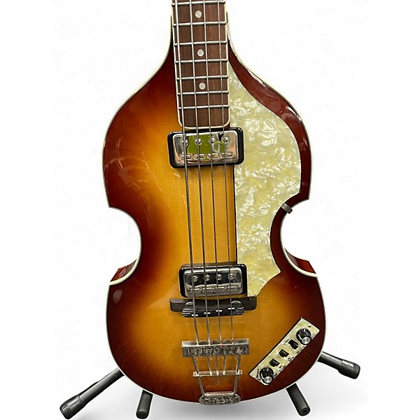 Used Hofner HCT-500/1 CONTEMPORARY SERIES VINTAGE BURST Electric Bass Guitar