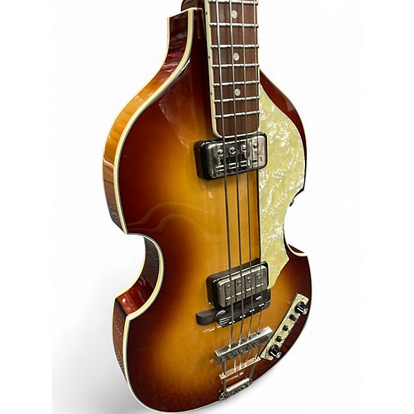 Used Hofner HCT-500/1 CONTEMPORARY SERIES VINTAGE BURST Electric Bass Guitar