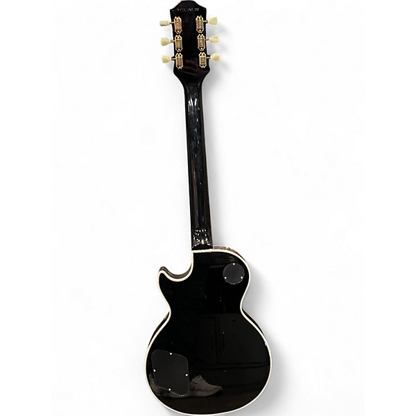 Used Epiphone Les Paul Custom P90 Ebony Solid Body Electric