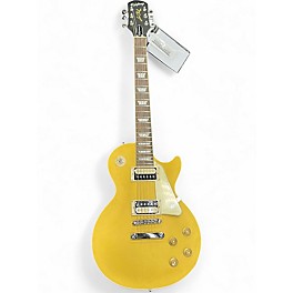 Used Epiphone Les Paul Traditional Pro IV worn metallic gold Solid Body Electric Guitar