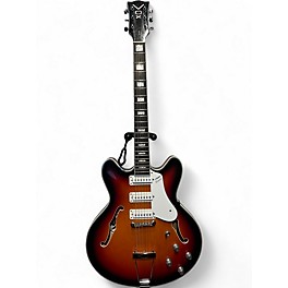 Used VOX Bobcast S66 Sunburst Hollow Body Electric Guitar
