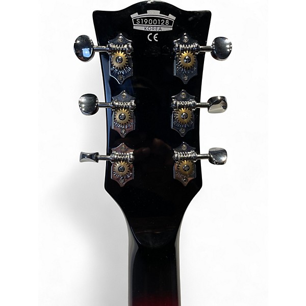 Used VOX Bobcast S66 Sunburst Hollow Body Electric Guitar