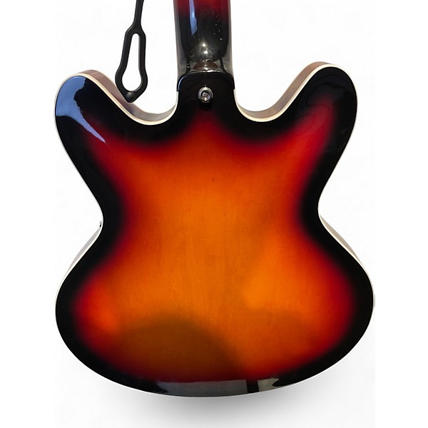Used VOX Bobcast S66 Sunburst Hollow Body Electric Guitar