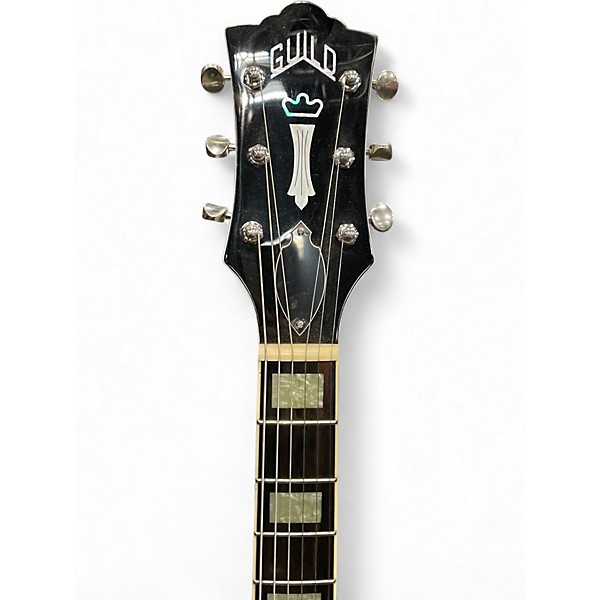 Used Guild SF-V White Hollow Body Electric Guitar