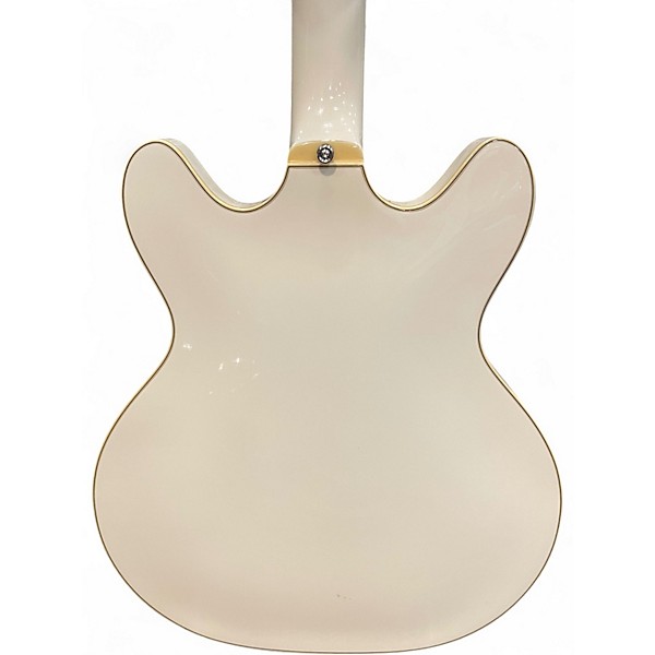 Used Guild SF-V White Hollow Body Electric Guitar