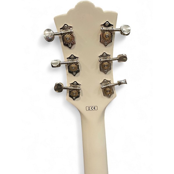 Used Guild SF-V White Hollow Body Electric Guitar