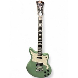 Used D'Angelico PREMIER BEDFORD SH Green Solid Body Electric Guitar
