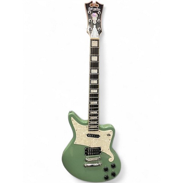 Used D'Angelico PREMIER BEDFORD SH Green Solid Body Electric Guitar
