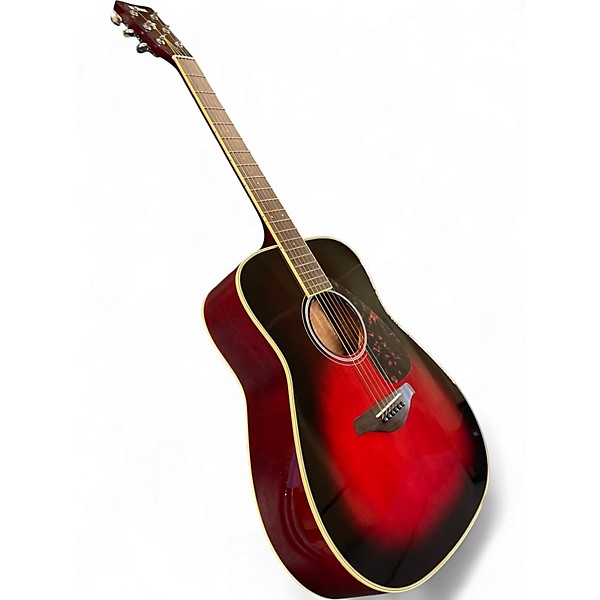 Yamaha FG720S アコースティックギター 赤 Used Yamaha FG720S 2 Color Sunburst Acoustic Guitar 2 Color