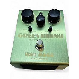 Used Way Huge Electronics WHE202 Green Rhino Overdrive Effect Pedal