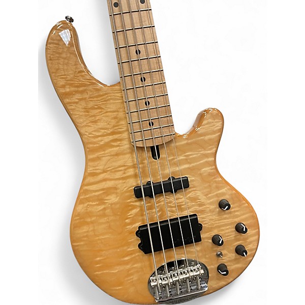 Used Lakland Skyline Series Deluxe 55-02 Natural Electric Bass Guitar