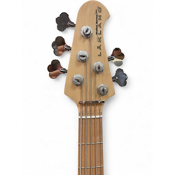 Used Lakland Skyline Series Deluxe 55-02 Natural Electric Bass Guitar
