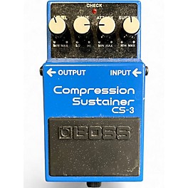 Used BOSS CS3 Compressor Sustainer Effect Pedal