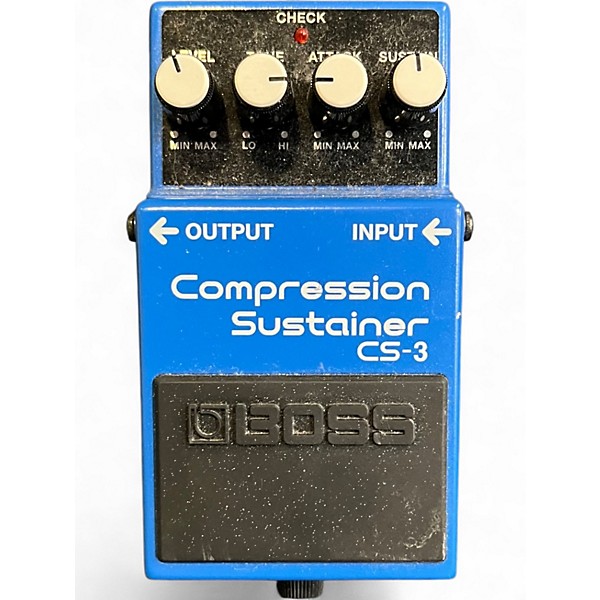 Used BOSS CS3 Compressor Sustainer Effect Pedal