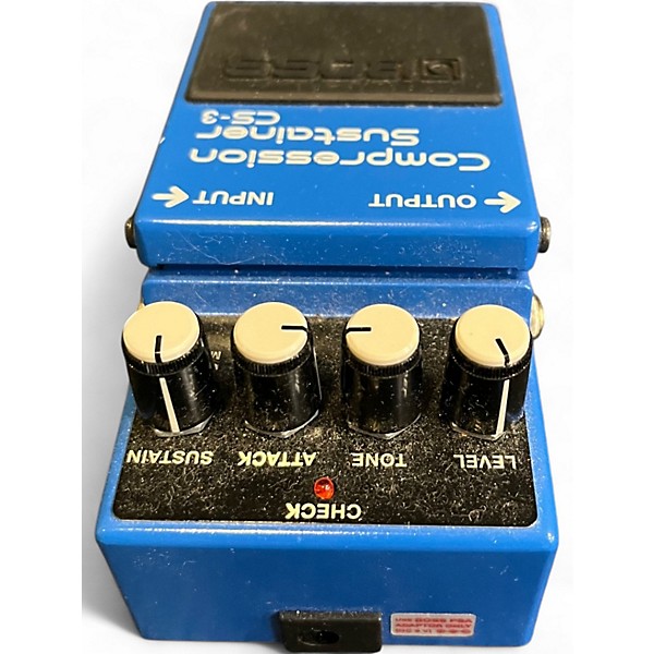 Used BOSS CS3 Compressor Sustainer Effect Pedal