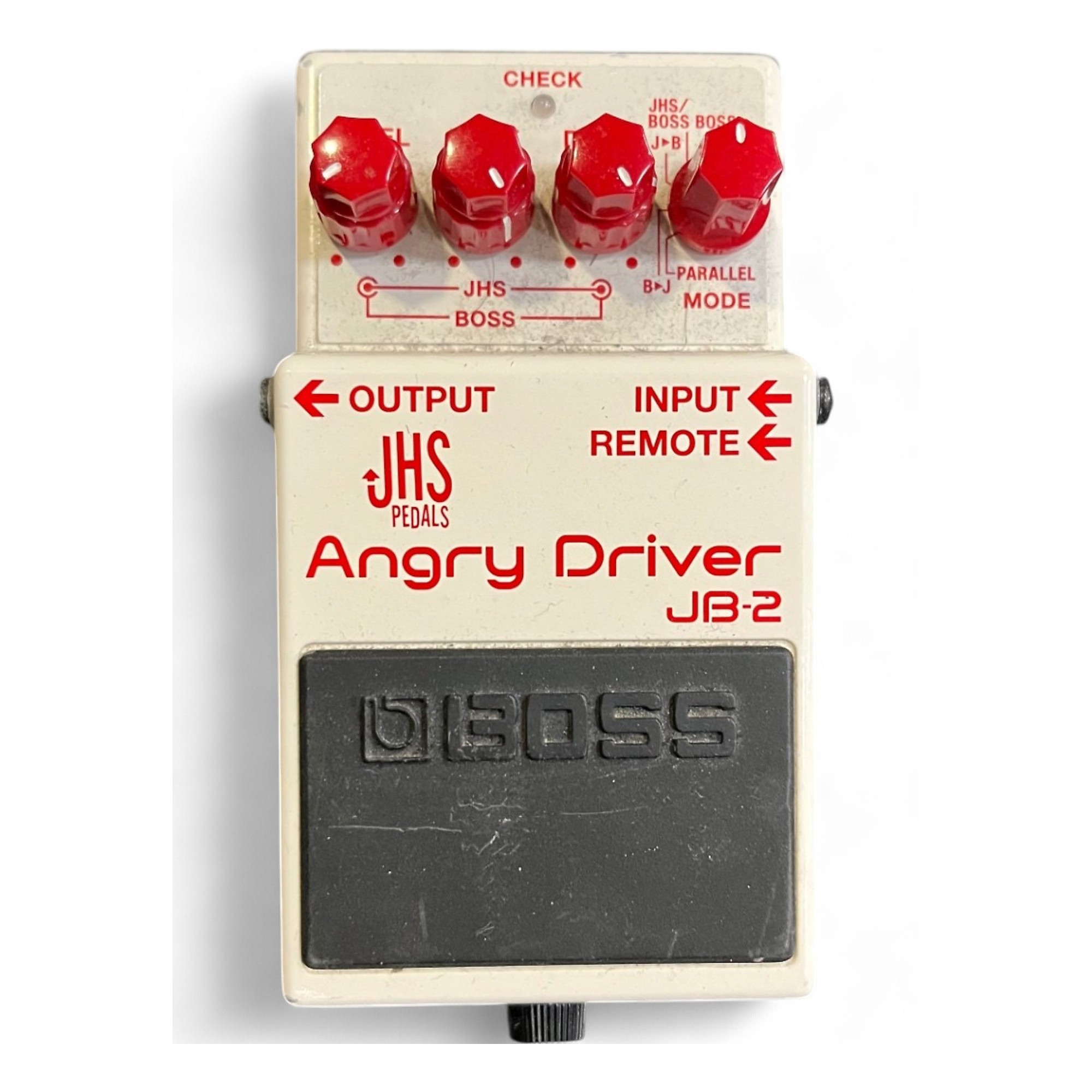 ギター JHS Pedals Angry Driver JB-2 Used BOSS JHS JB2 ANGRY DRIVER Effect Pedal | Guitar Center
