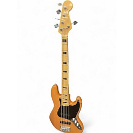 Used Squier Vintage Modified Jazz Bass V Natural Electric Bass Guitar