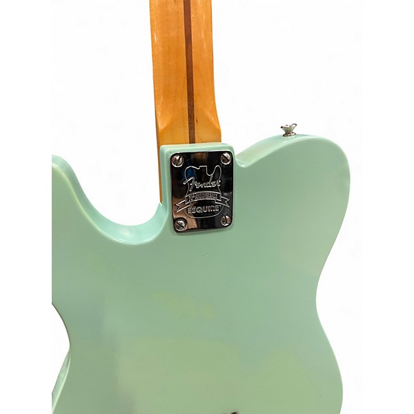 Used Fender 70th Anniversary Esquire Seafoam Green Solid Body Electric Guitar