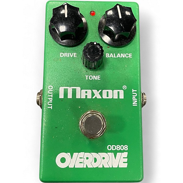 Used Maxon OD808 Overdrive Effect Pedal