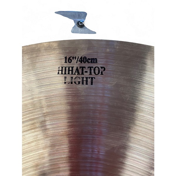 Used Istanbul Mehmet 16in Traditional Hi Hat Top Cymbal
