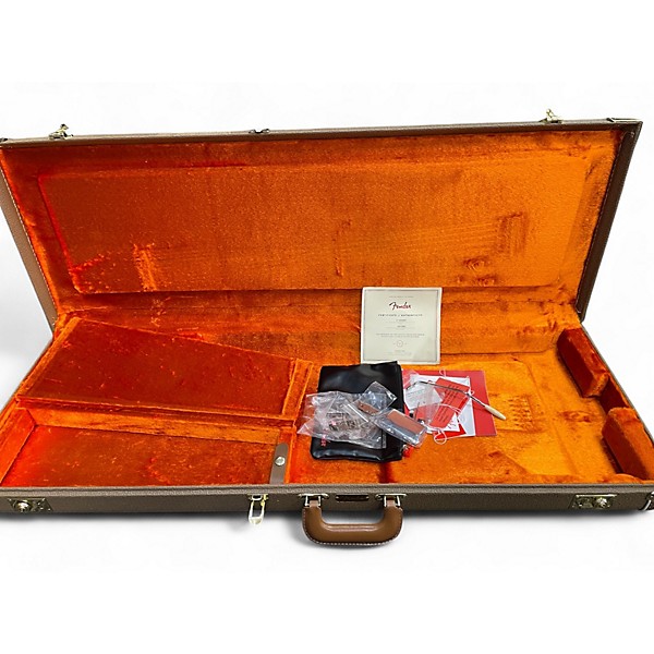 Used Fender AMERICAN VINTAGE II 1961 STRATOCASTER 3 Tone Sunburst Solid Body Electric Guitar