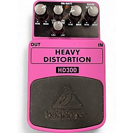 Used Behringer HD300 Heavy Distortion Effect Pedal