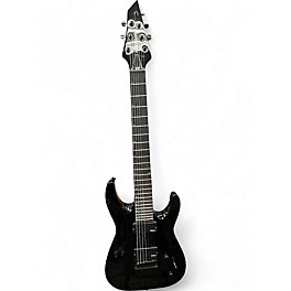 Used Jackson JS22-7 Dinky 7 String Black Solid Body Electric Guitar