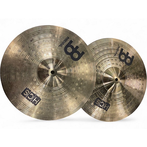 Used MEINL 14in HCS Hi Hat Pair Cymbal